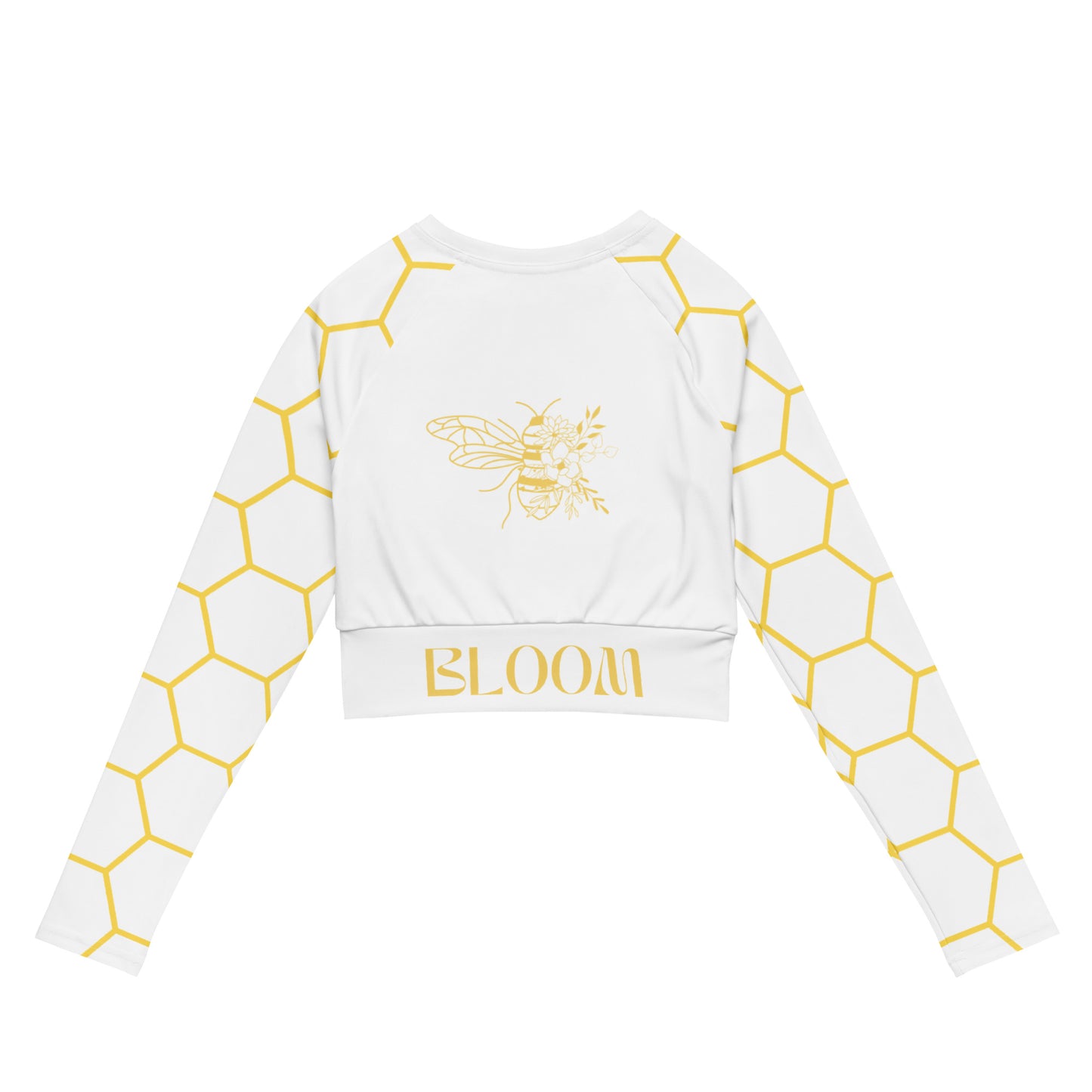 Icon long-sleeve sports crop top