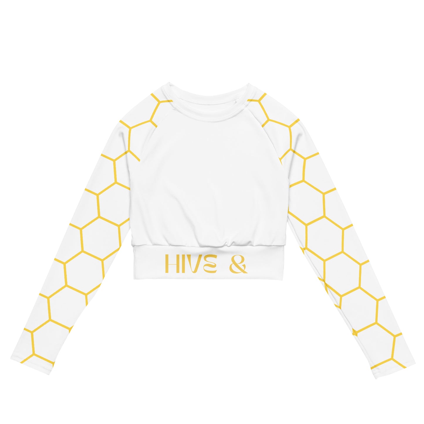 Icon long-sleeve sports crop top