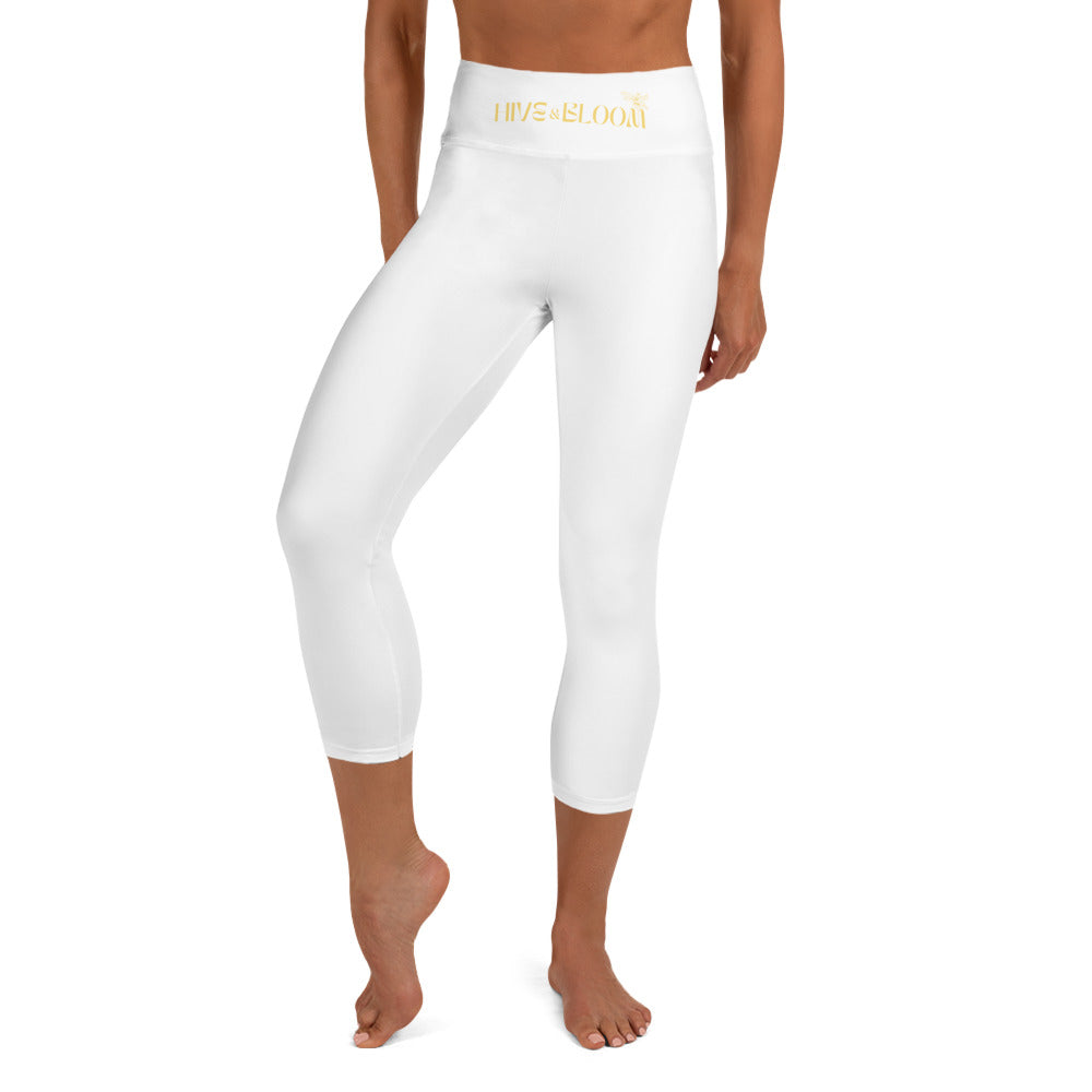 High Waisted Icon Yoga Capri Leggings