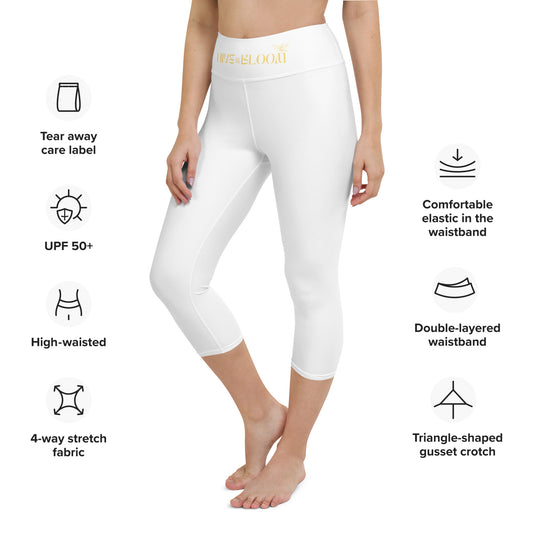 High Waisted Icon Yoga Capri Leggings