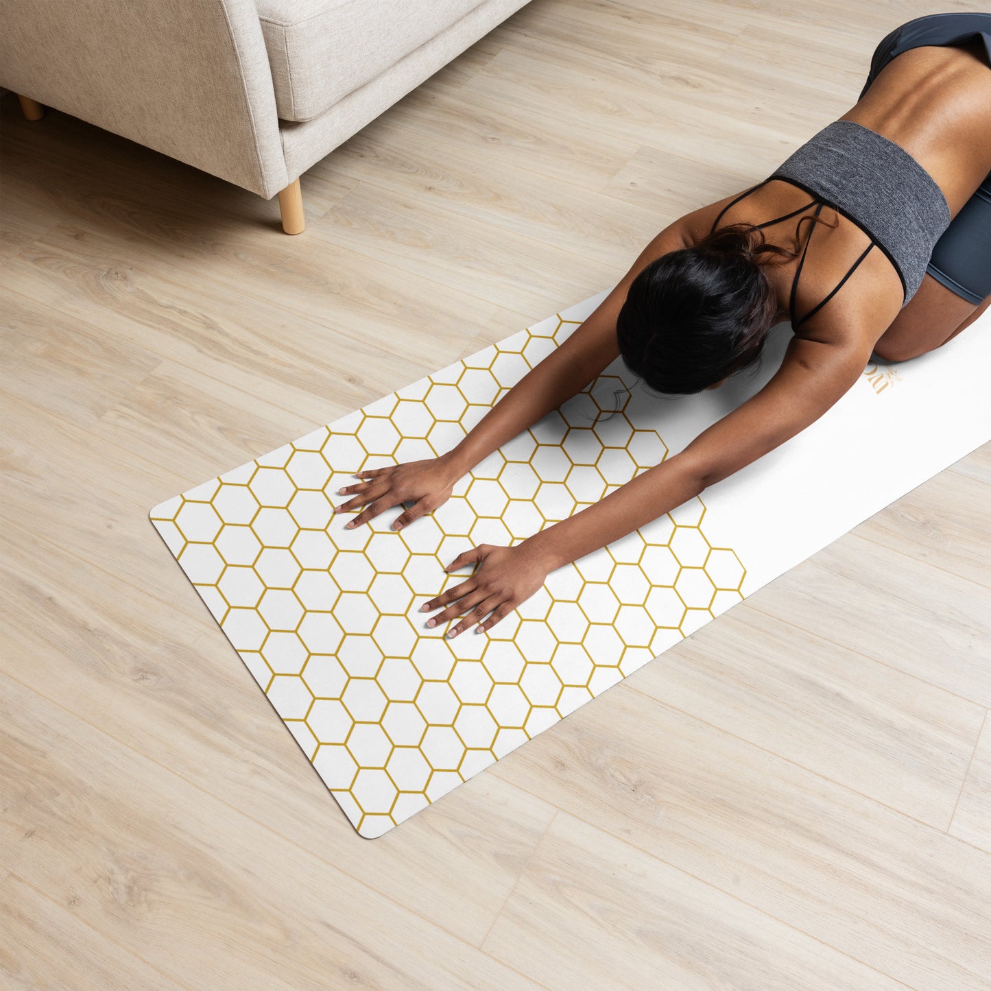 Honeycomb Design Yoga mat
